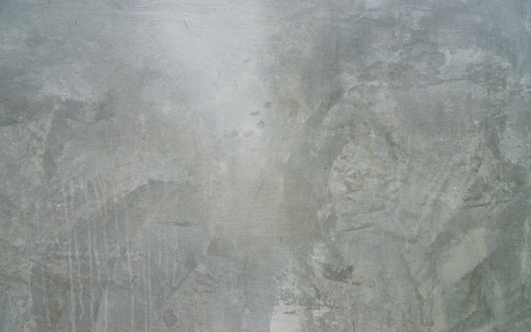 DIY home renovated, polished concrete garage floor